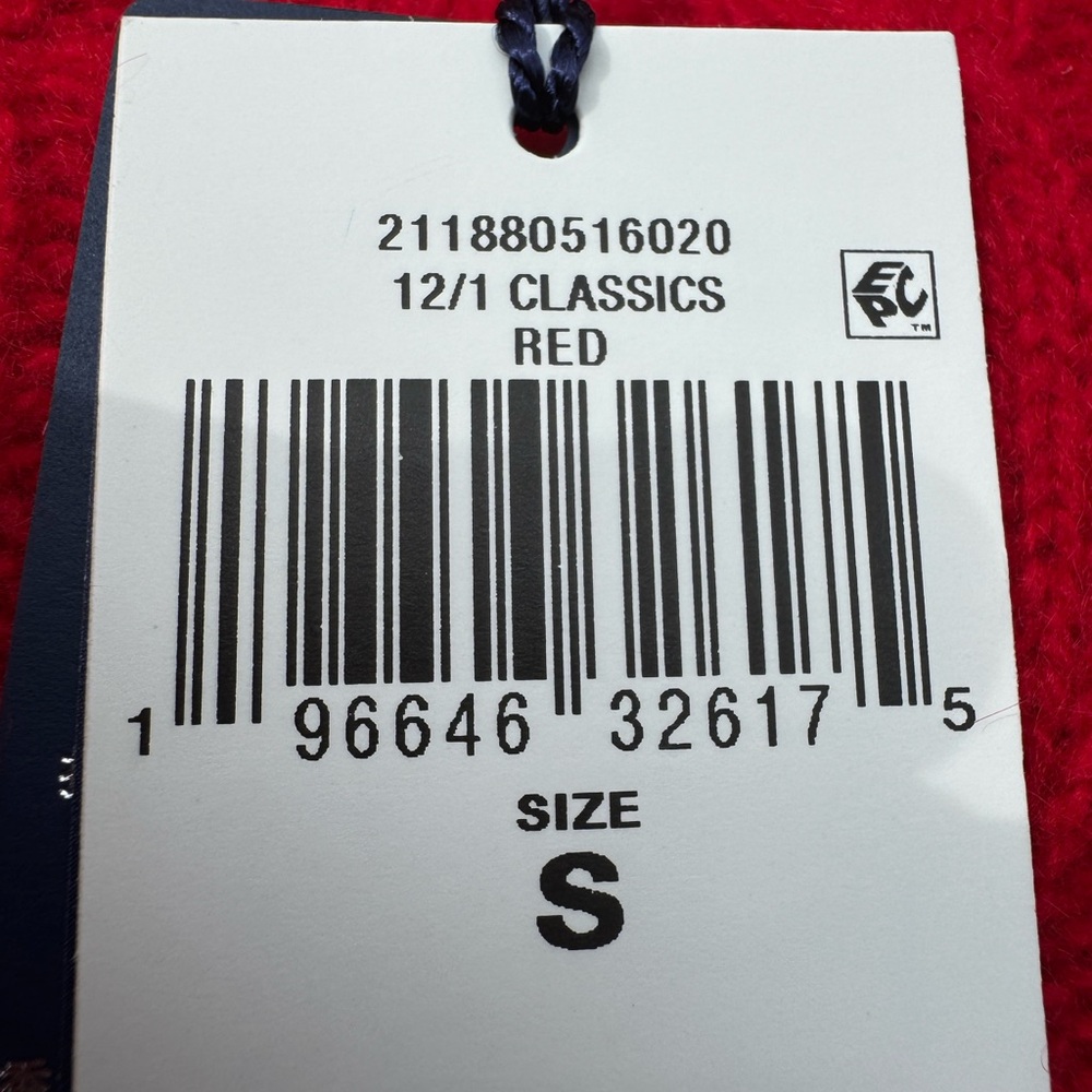 Polo by Ralph Lauren Bright Red Cashmere Sweater - Picture 4 of 9